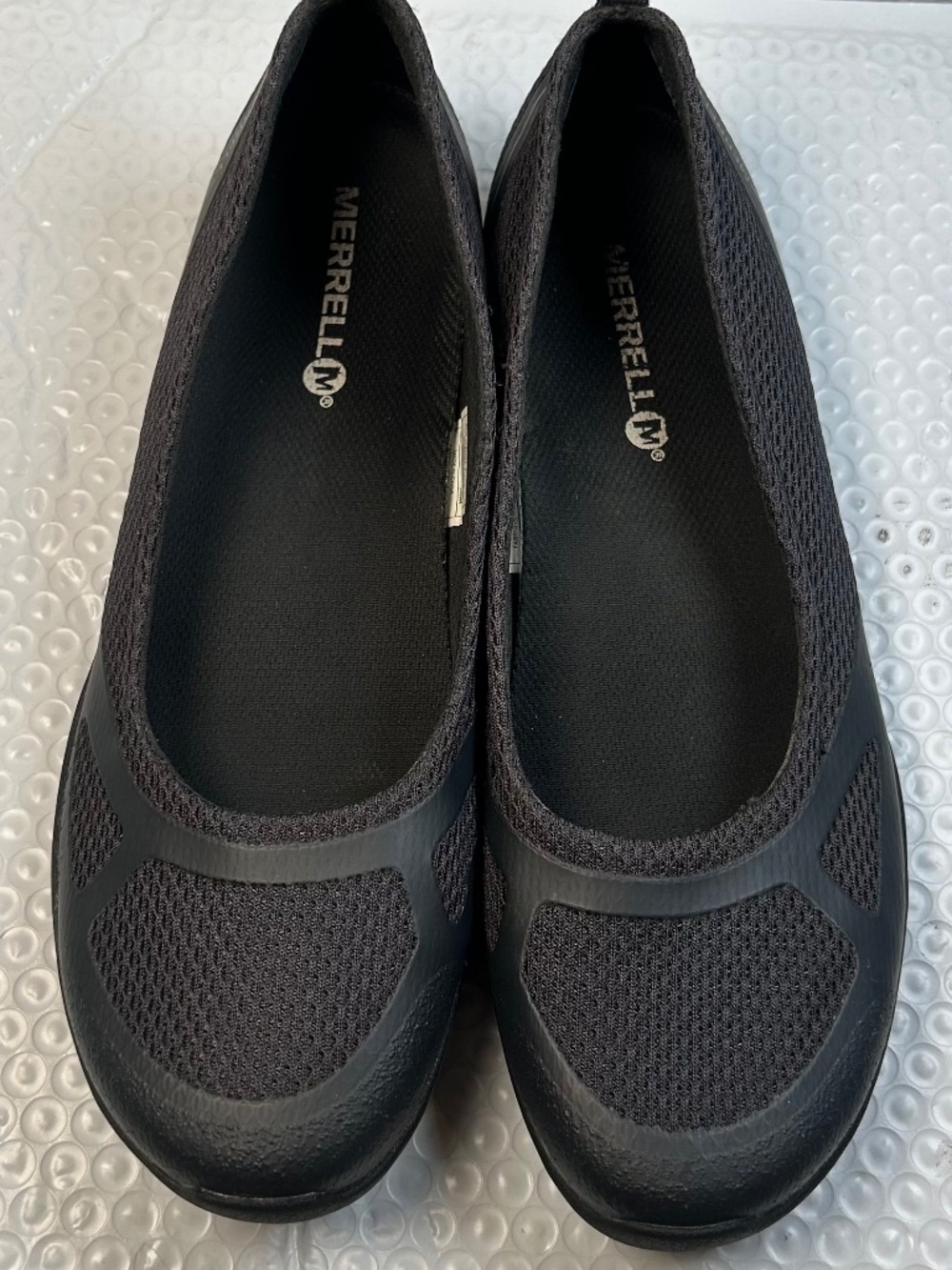 Merrell Women's Ceylon Sport Ballet Flat - Black Breathable Mesh Upper Size 7